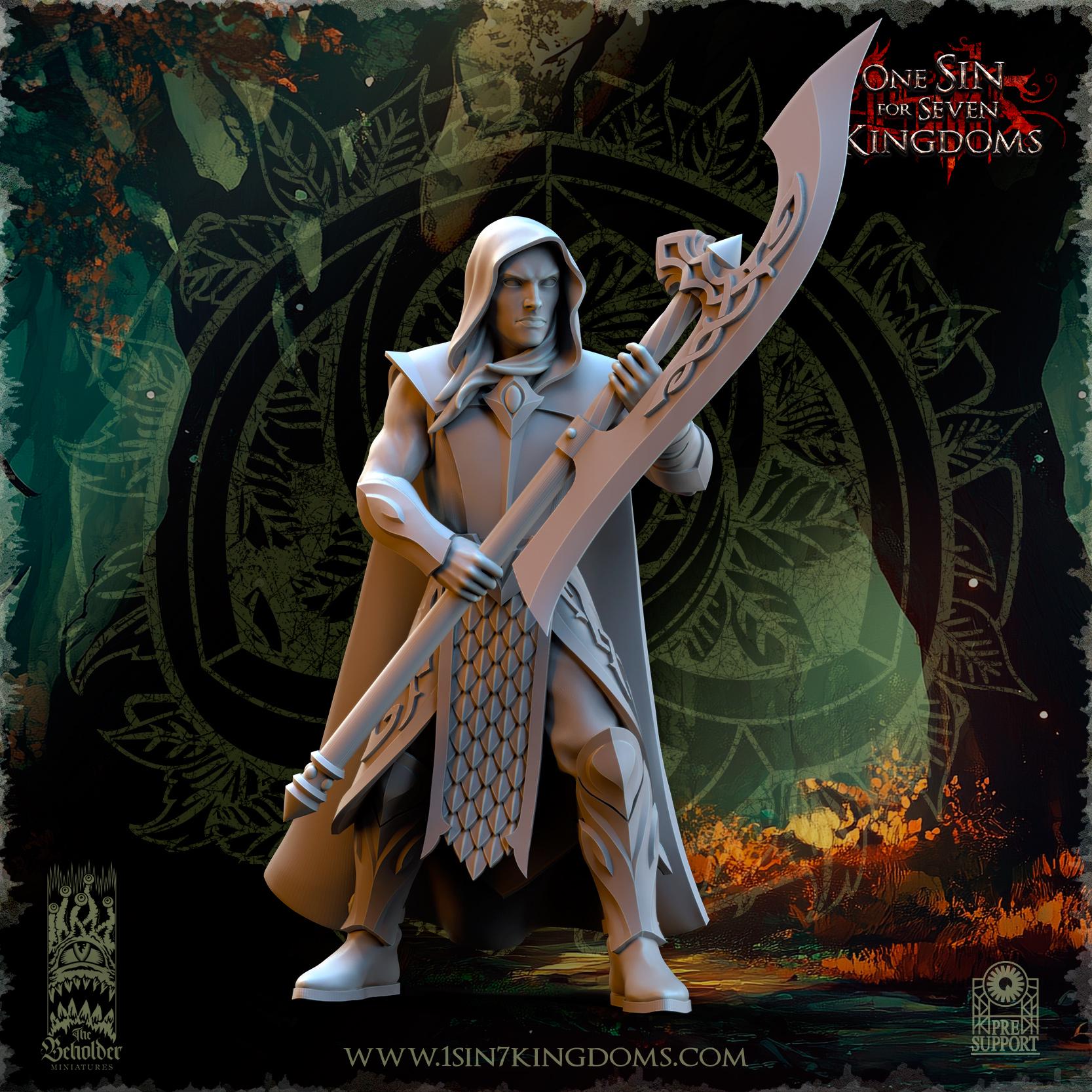 Evergreen Elves Glade Avengers - in 12k- by TheBeholderMiniatures