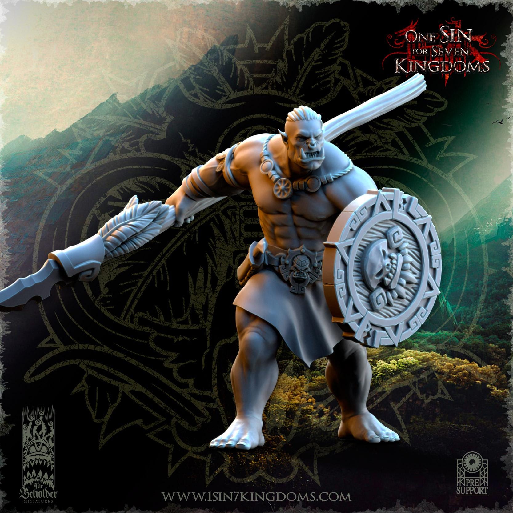 Salanaar Orcs Warriors  - in 12k- by TheBeholderMiniatures