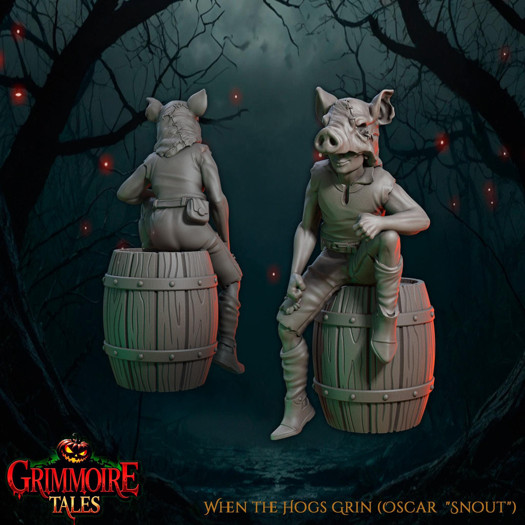 When the Hogs Grin - in 12k - by Great Grimoire