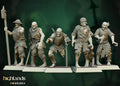 Zombie Warriors  - in 12k- by Highlands Miniatures