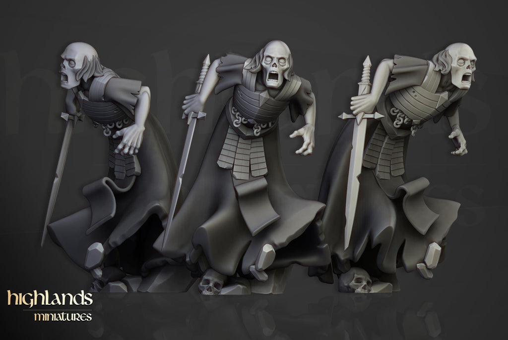 Wraith Unit  - in 12k- by Highlands Miniatures