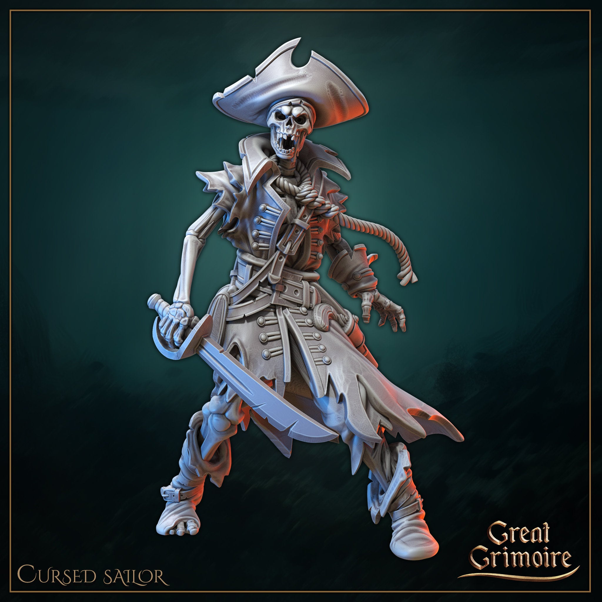 Undead Horde Pack - 6model Pack - in 12k - by Great Grimoire