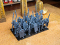 Ancient Skeletons with Spears and Hand Weapons - in 12k- by Highlands Miniatures