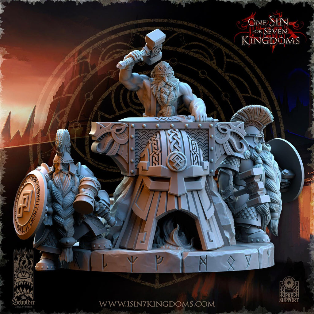 Dwarven Kingdoms Thunder Forge - in 12k- by TheBeholderMiniatures