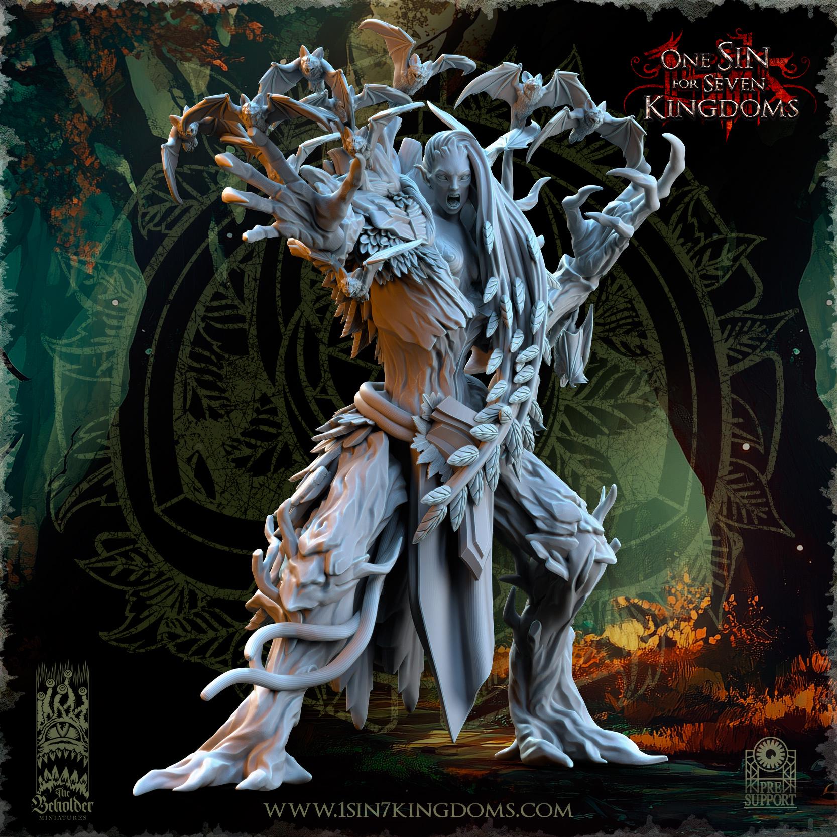 Evergreen Elves Nightshade - 12k by TheBeholderMiniatures