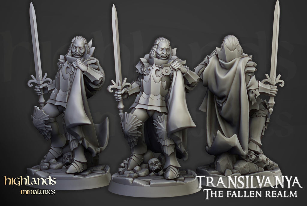 Vlad Valăcari, the Defiler  - in 12k- by Highlands Miniatures