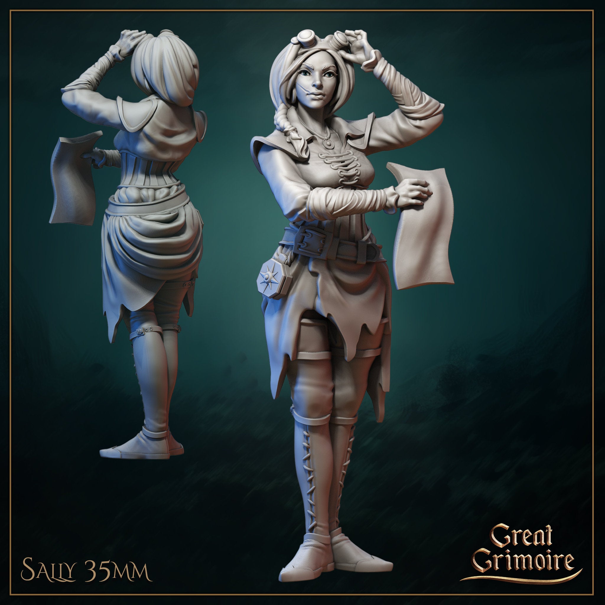 5 Model Pirate Pack - in 12k - by Great Grimoire