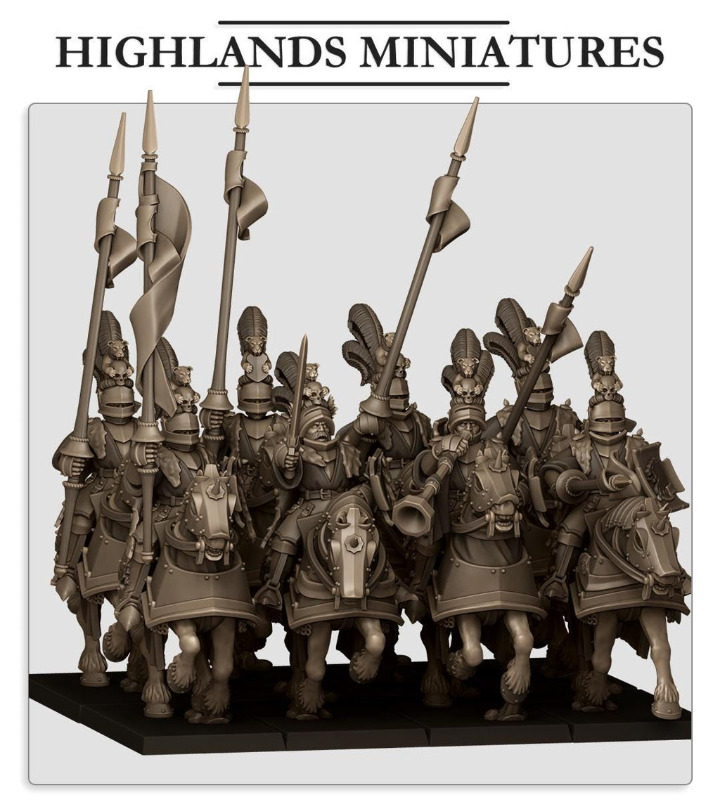 Sunland Fierce Claw Knights - in 12k- by Highlands Miniatures