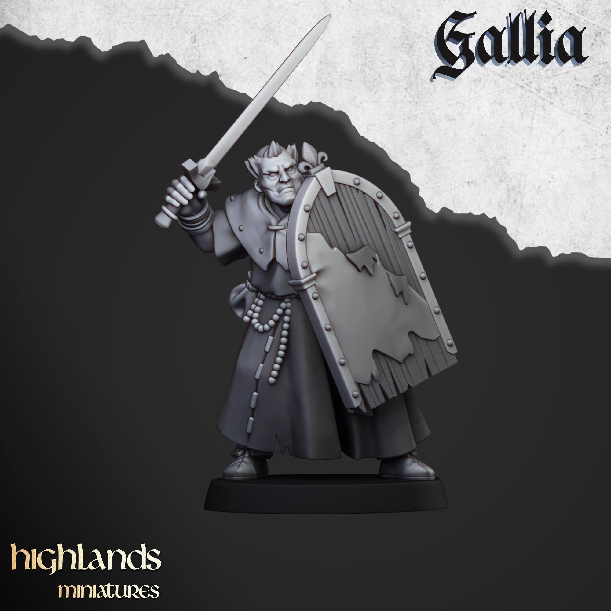 Grail Pilgrims - in 12k- by Highlands Miniatures