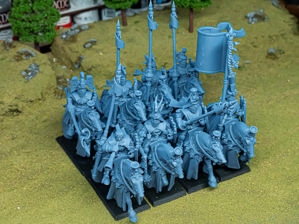 Royal Knights of Gallia - in 12k- by Highlands Miniatures