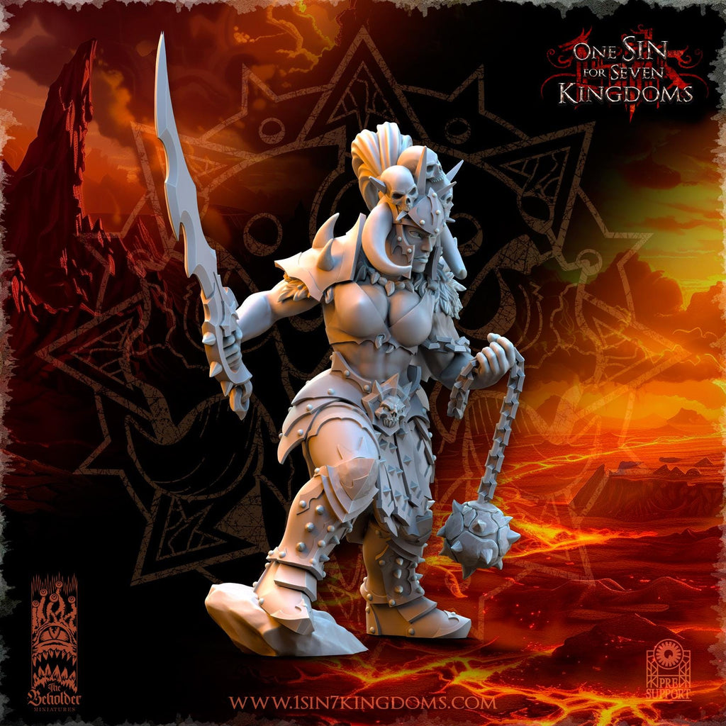Vilka, the Slaughter - in 12k- by TheBeholderMiniatures