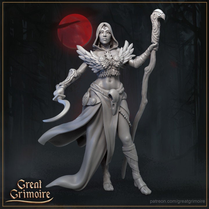 2 Model Pack - Lurking shadow and Crow Whisperer - in 12k- by Great Grimoire