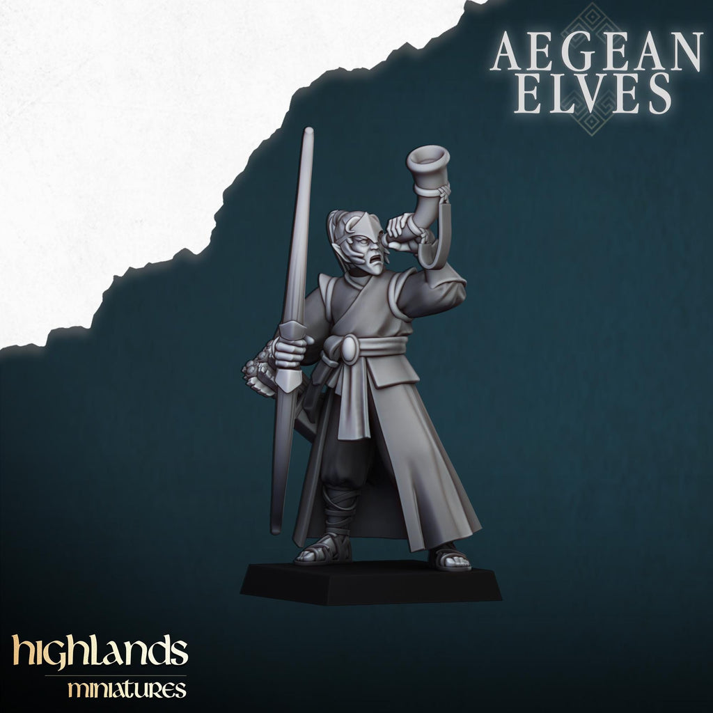 Aegean Elves Archers  - in 12k- by Highlands Miniatures