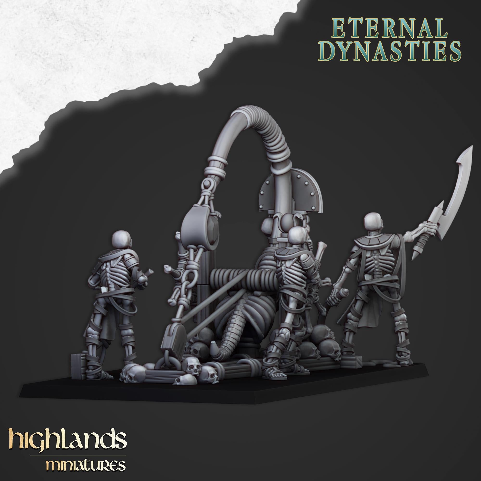 Ancient Stonethrower - in 12k- by Highlands Miniatures