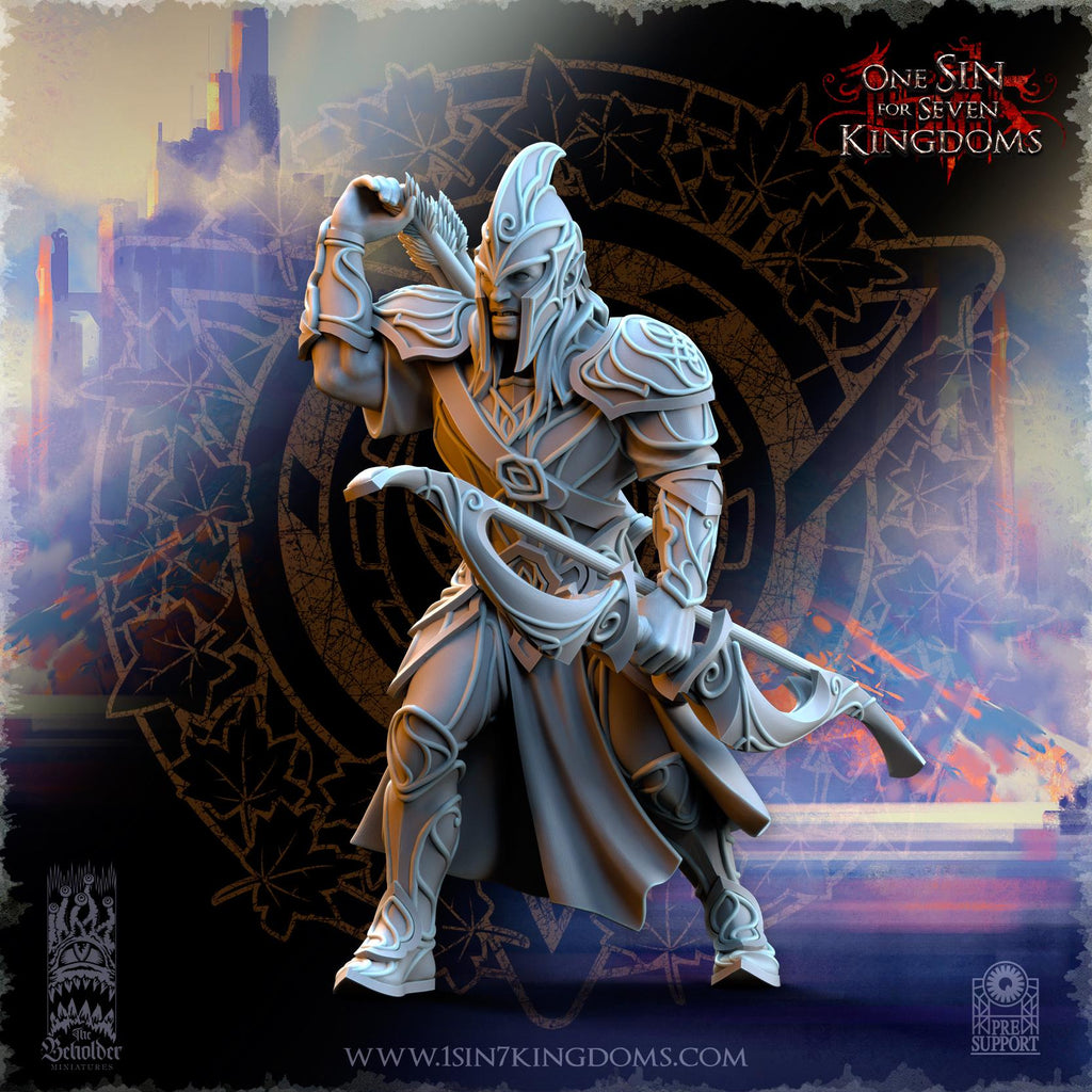 Silvermoor Elves Archers - in 12k- by TheBeholderMiniatures