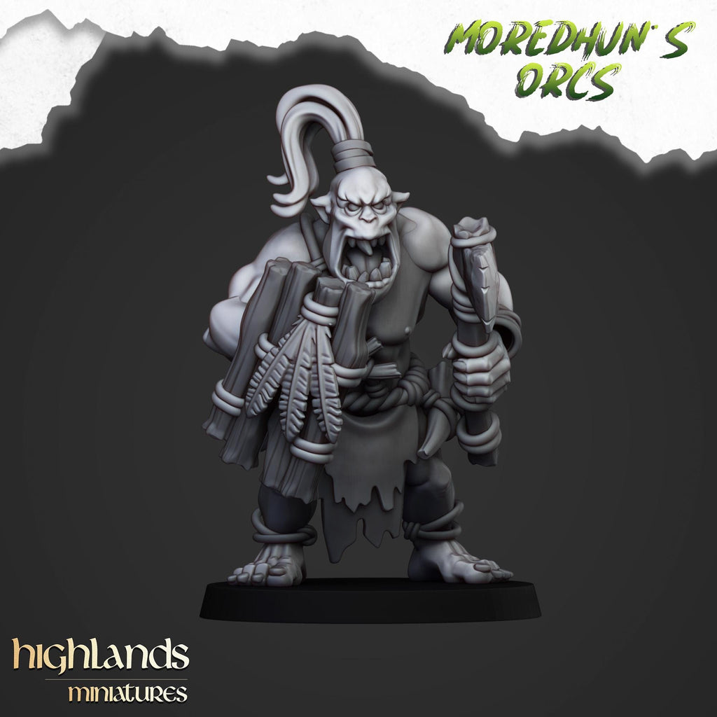 Cave Orcs  - in 12k- by Highlands Miniatures