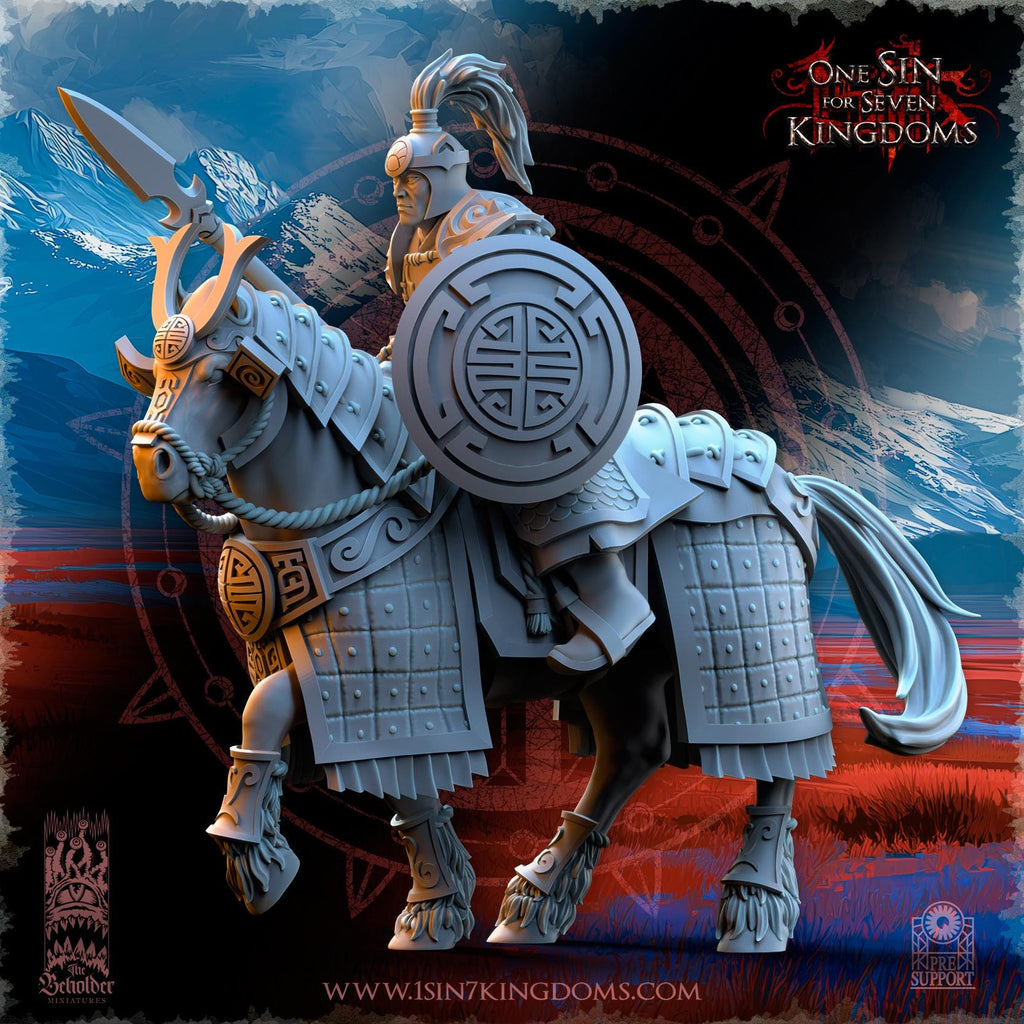 Astarii Dynasty Riders -  in 12k by TheBeholderMiniatures