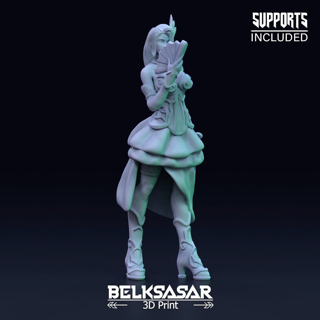 Courtesan Rogue - SFW and NSFW option - in 8k - by Belksasar