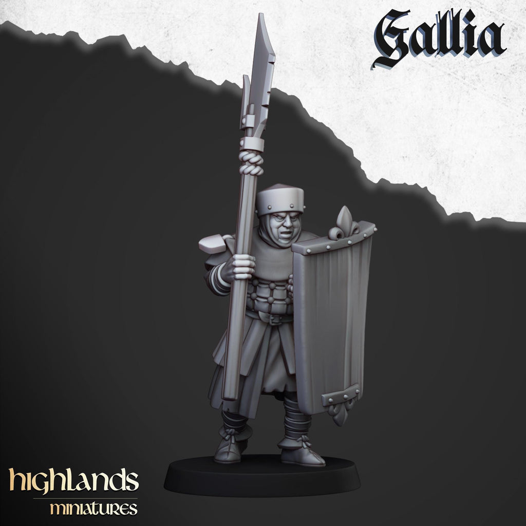 Gallia Men at Arms - in 12k- by Highlands Miniatures