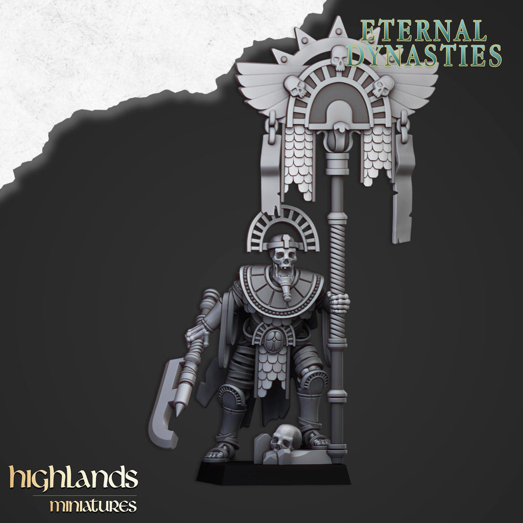 Eternal Pharaoh Banner - in 12k- by Highlands Miniatures
