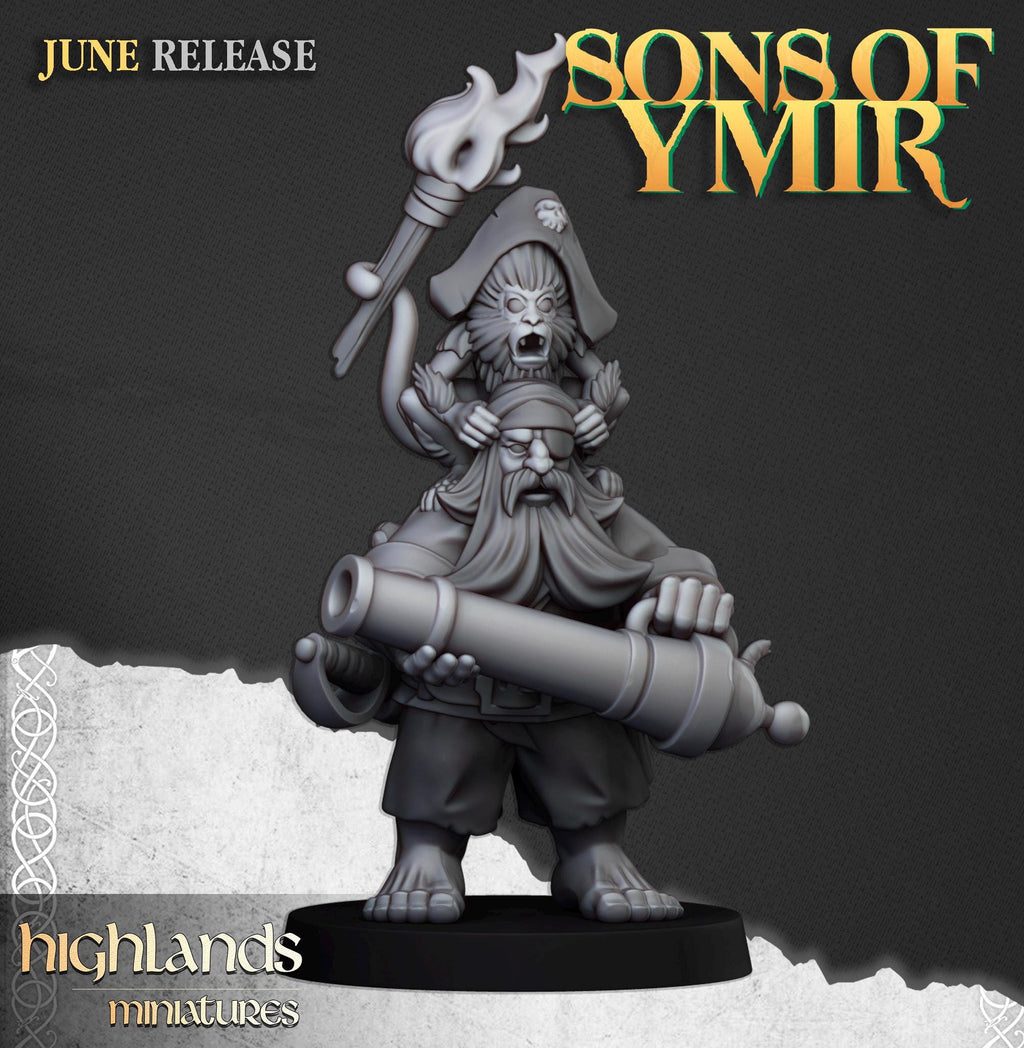 Dwarf Pirates - in 12k- by Highlands Miniatures