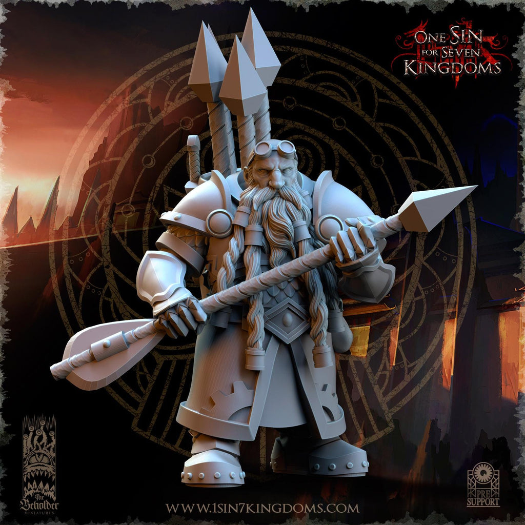 Dwarven Kingdoms Iron Spitter Ballista - in 12k- by TheBeholderMiniatures