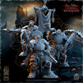 Nestah Orcs Crossbowers Command Group - in 12k- by TheBeholderMiniatures