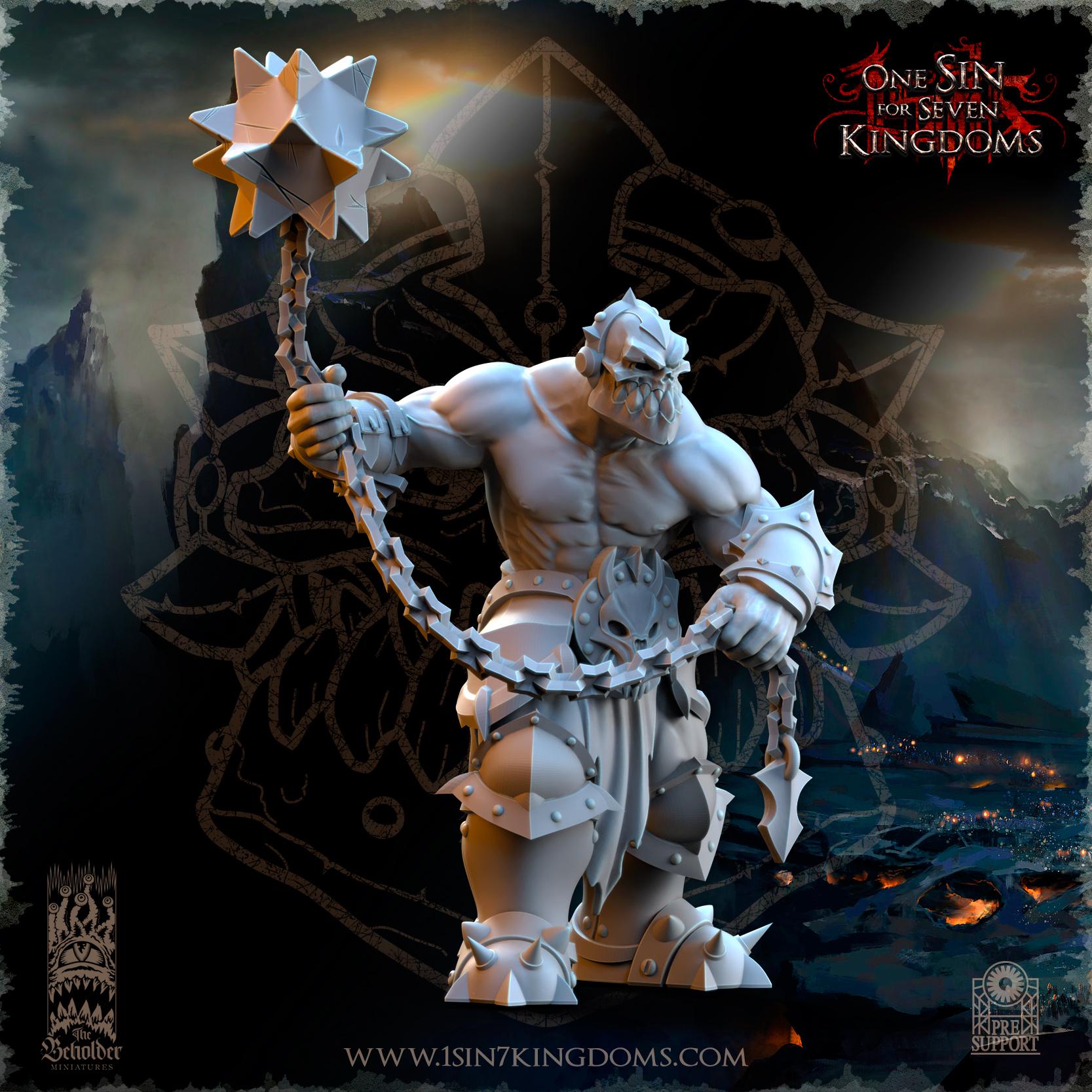 Nestah Orcs Wildlings - in 12k- by TheBeholderMiniatures