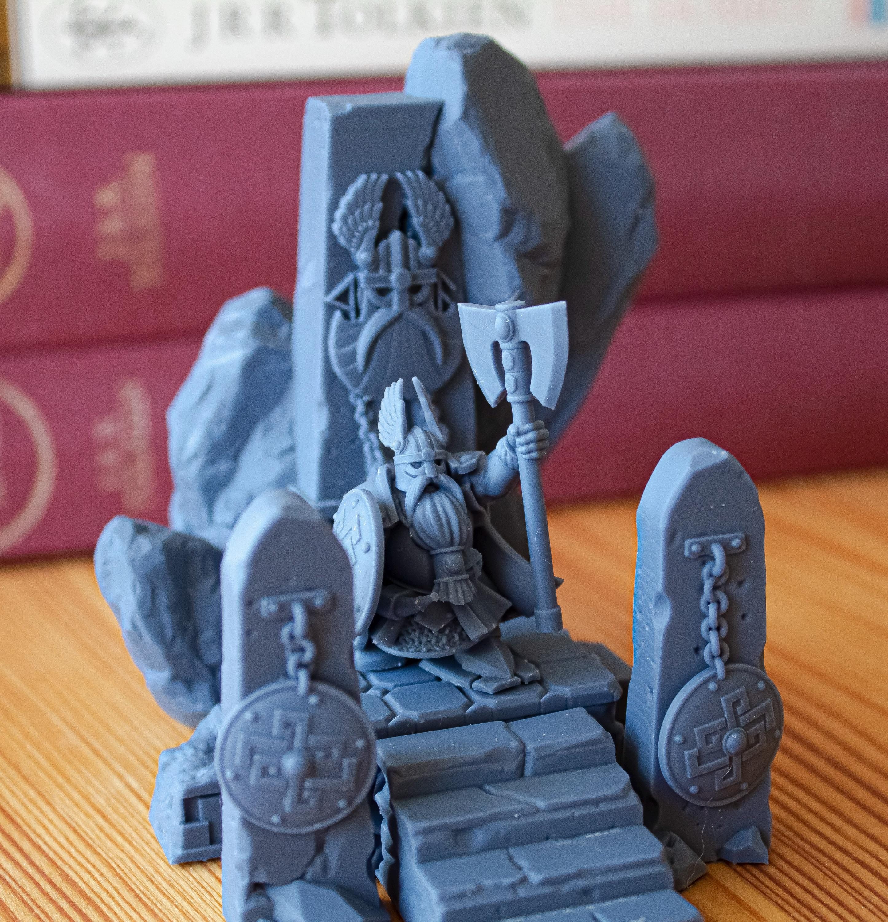 The Dwarf Lord  - in 12k- by Highlands Miniatures