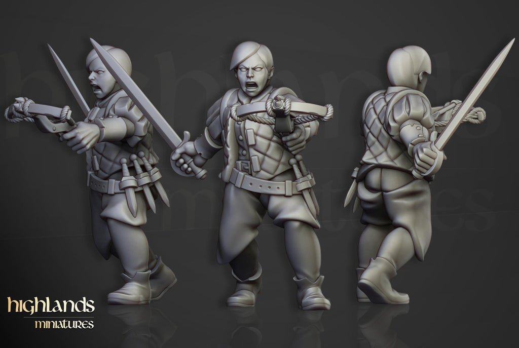 Sunland Militia - in 12k- by Highlands Miniatures