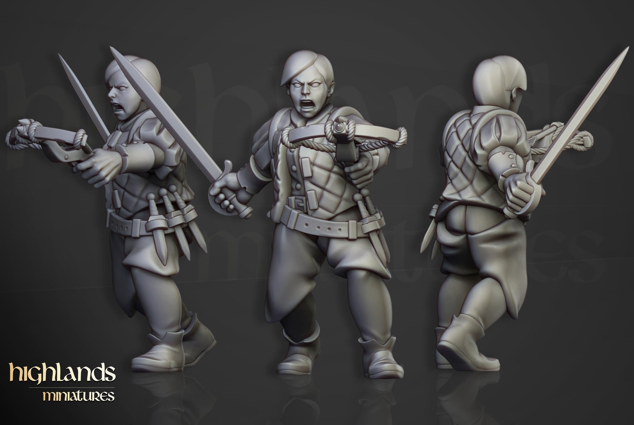Sunland Militia - in 12k- by Highlands Miniatures