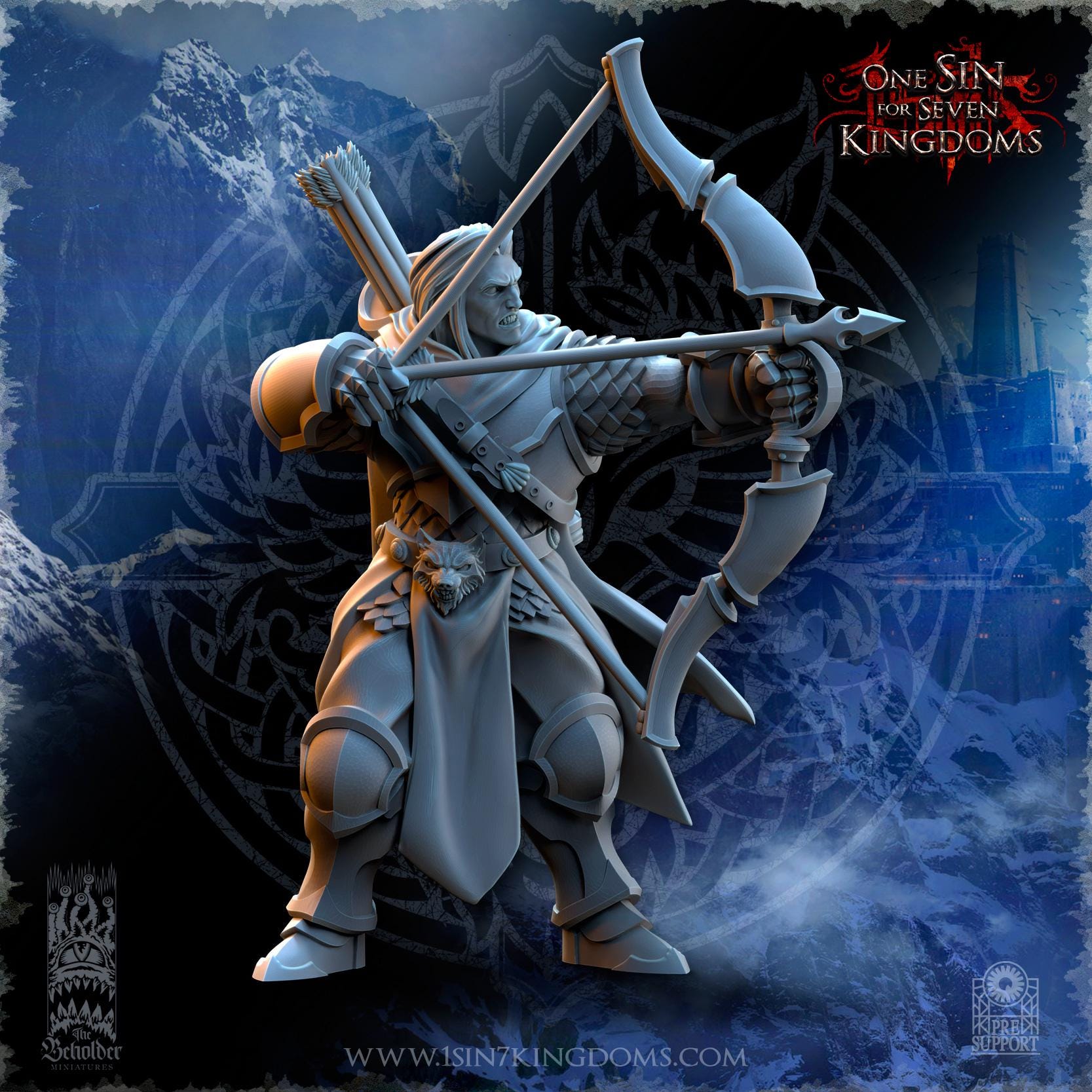 Stormwolves Hunters - in 12k- by TheBeholderMiniatures