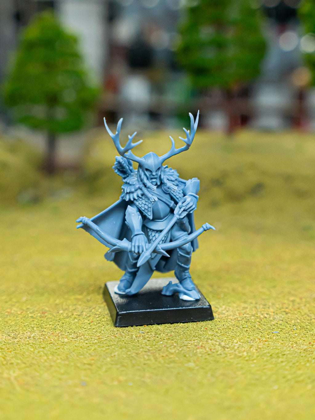 Feral Elf Highborn - in 12k- by Highlands Miniatures