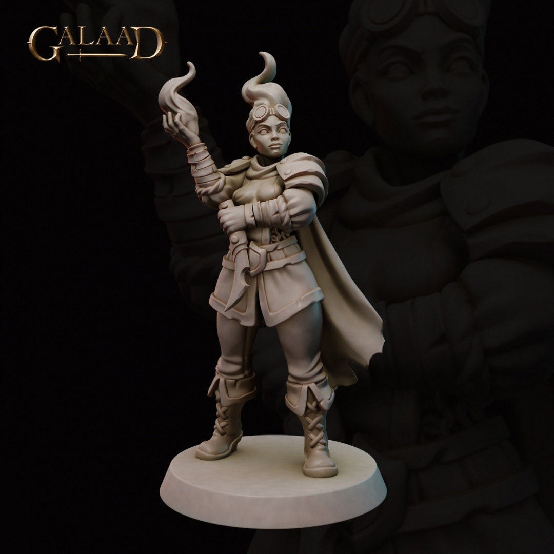 7 Model Pack - Mages and Fighters -  in 8k - by Galaad