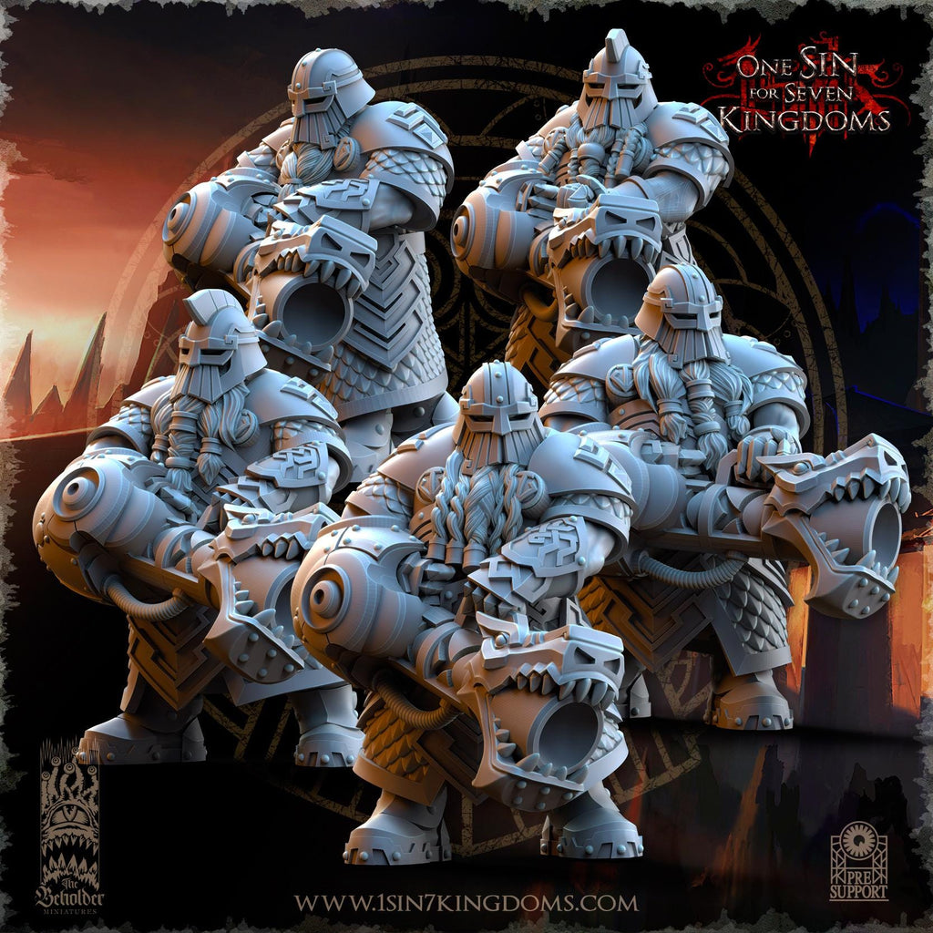 Dwarven Kingdoms Snapdragons - 12k by TheBeholderMiniatures
