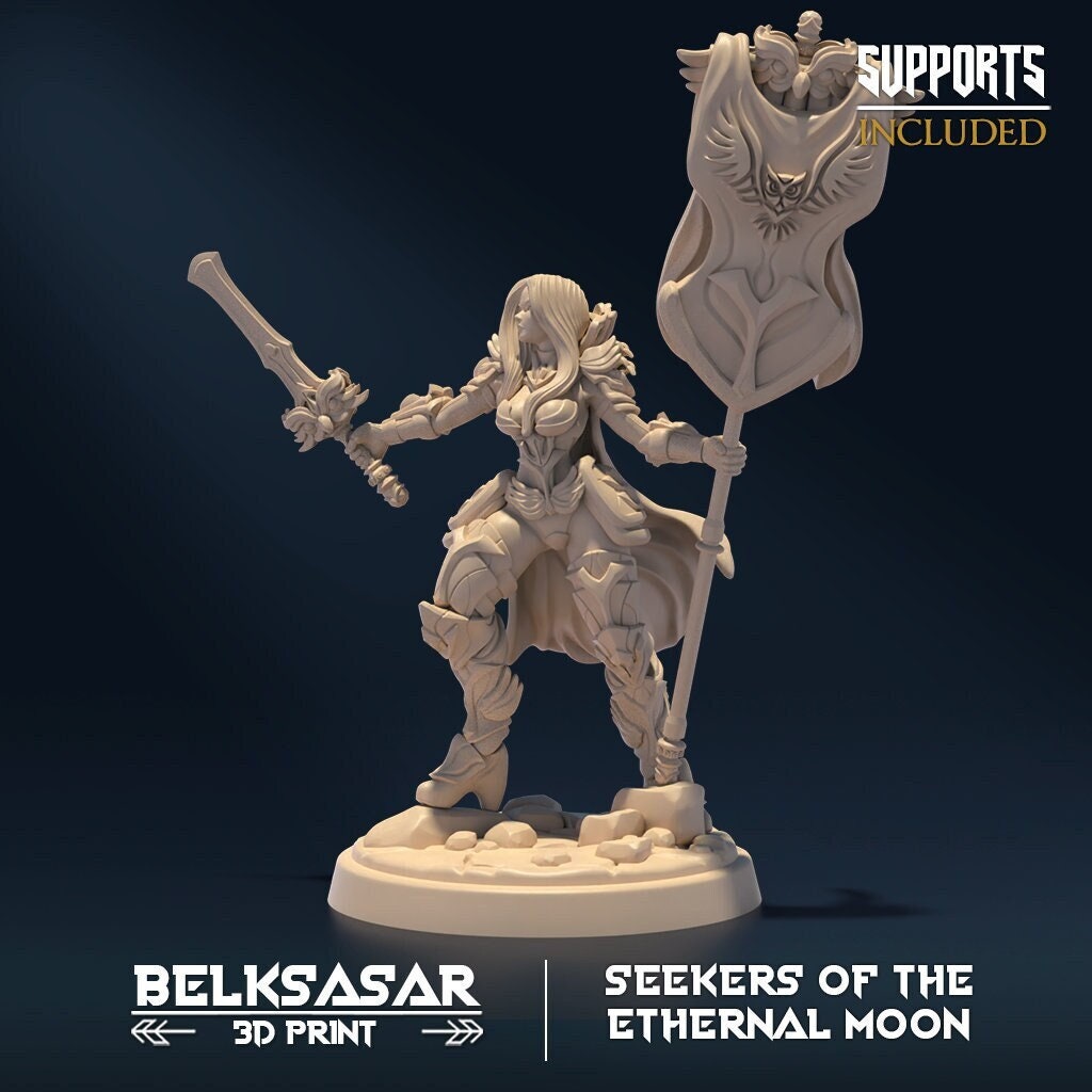 Moon Keeper BattleLeaders - SFW in 8k - by Belksasar