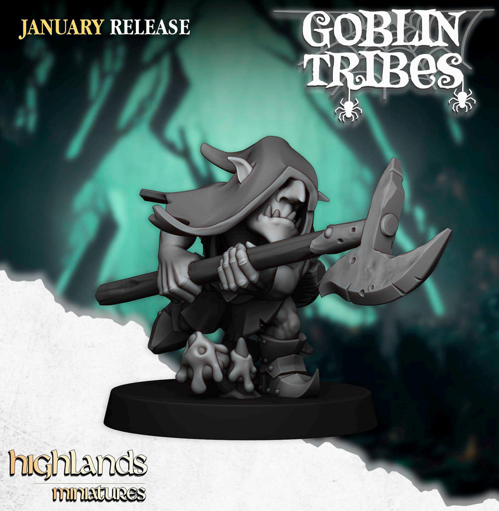 Swamp Goblin with Pikes - in 12k- by Highlands Miniatures