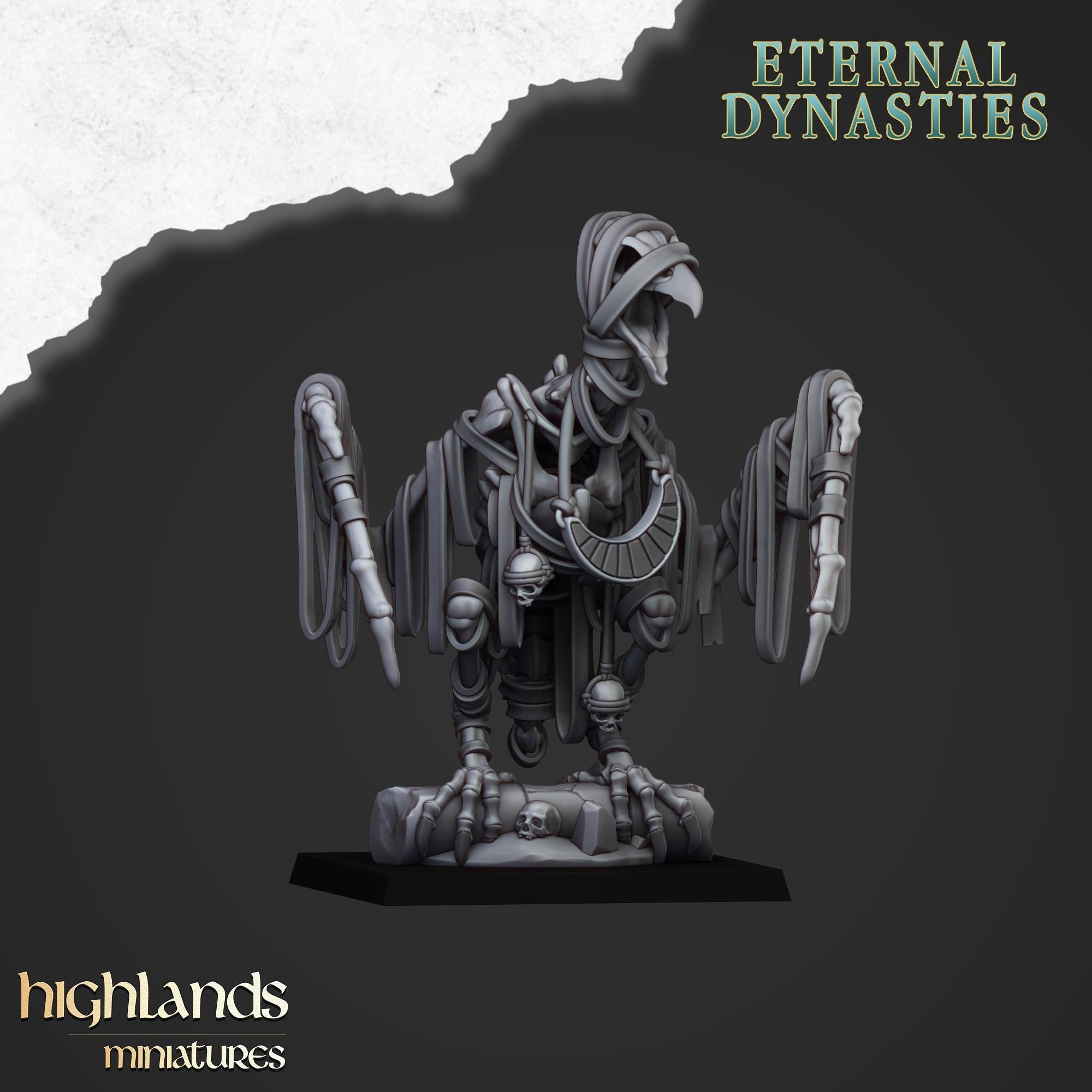 Sand Vultures - in 12k- by Highlands Miniatures