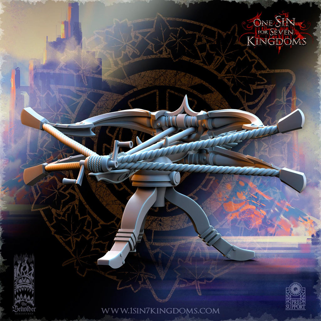 Silvermoor Elves Ballista - in 12k- by TheBeholderMiniatures