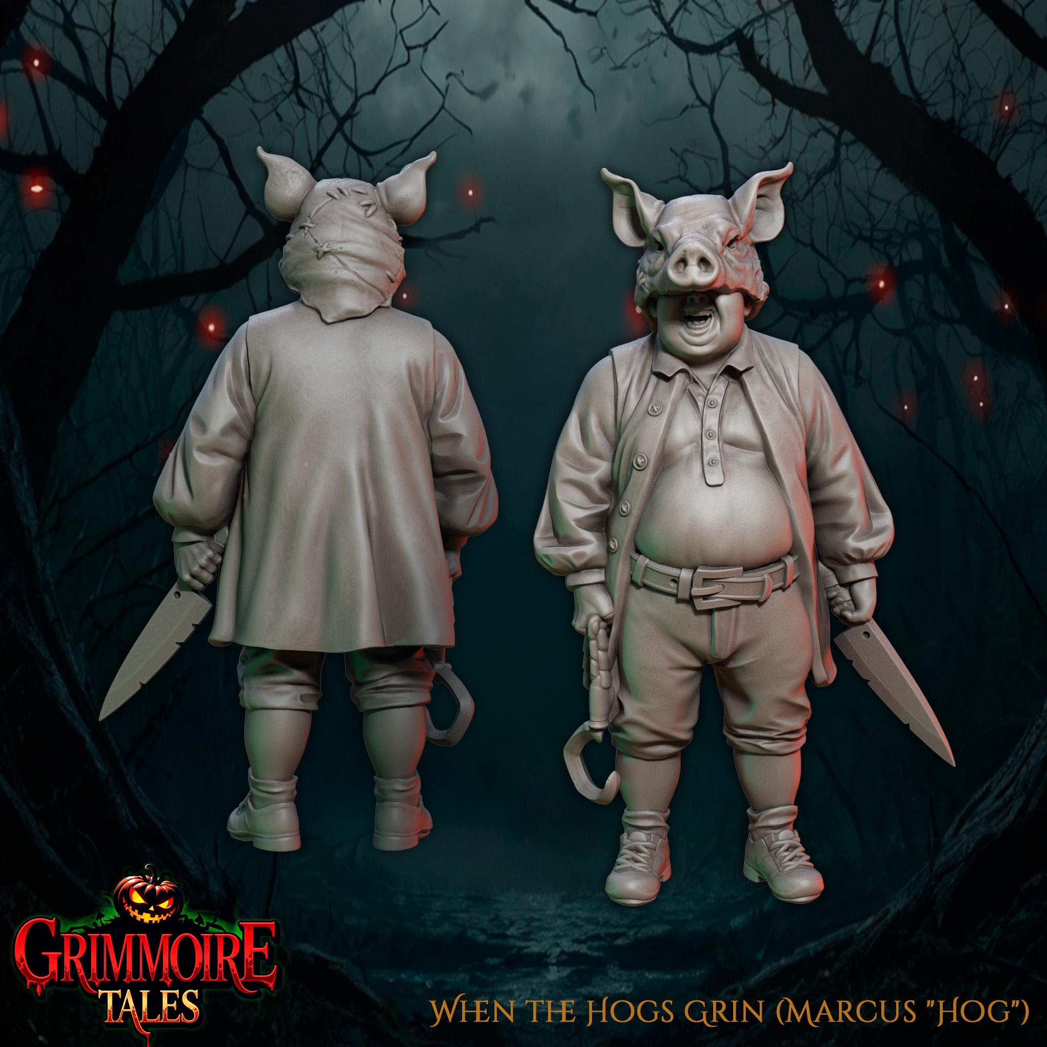 When the Hogs Grin - in 12k - by Great Grimoire