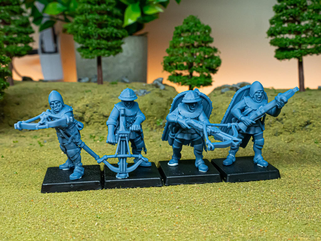 Gallia Shooters: Crossbowmen - in 12k- by Highlands Miniatures