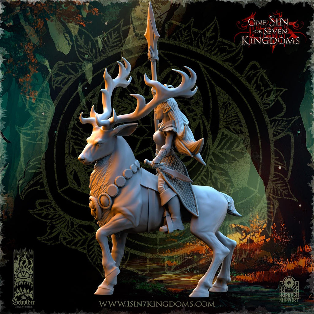 Evergreen Elves Deepwood Maidens - in 12k- by TheBeholderMiniatures