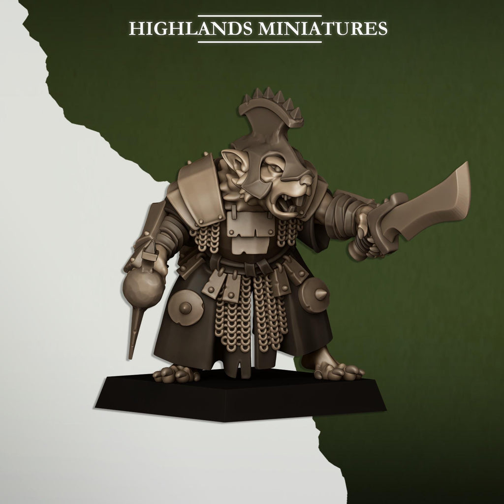 Sewer Vermin Lord - in 12k- by Highlands Miniatures