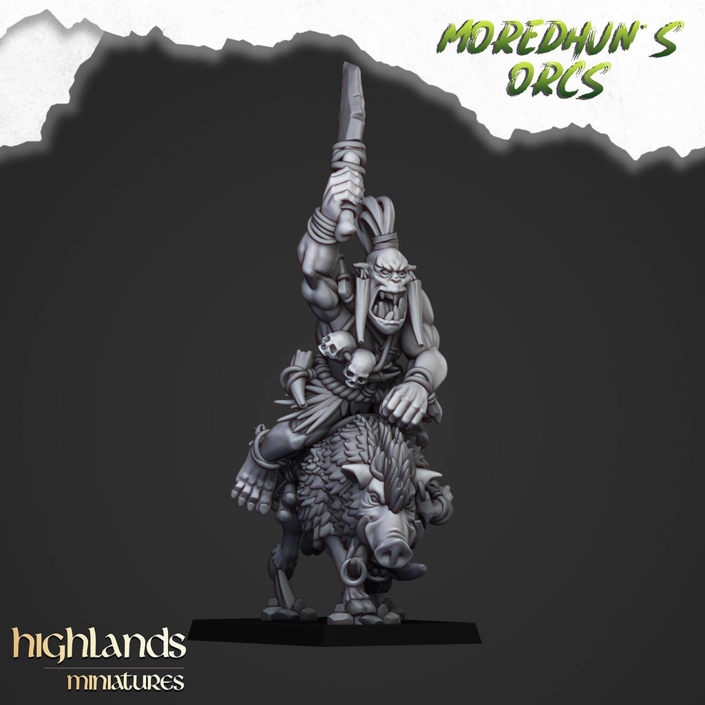 Mounted Cave Orcs - in 12k- by Highlands Miniatures