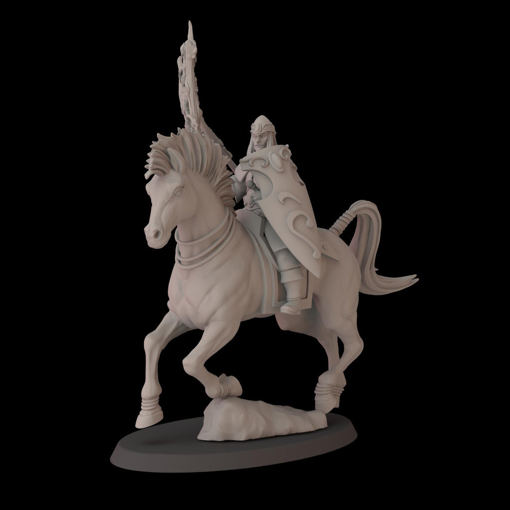 Wood Elfs Lancers Riders - 12k by fantasycultminiatures