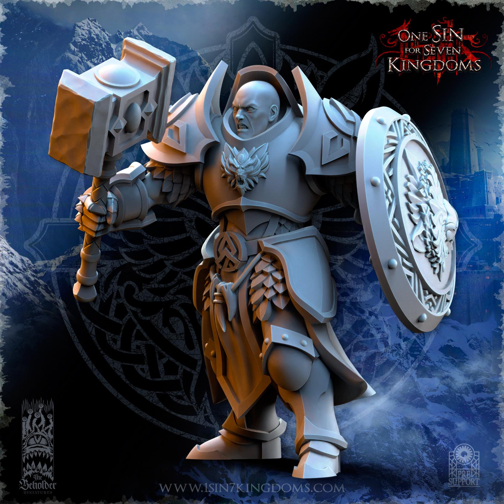 Stormwolves Punishers with Hammers - in 12k- by TheBeholderMiniatures