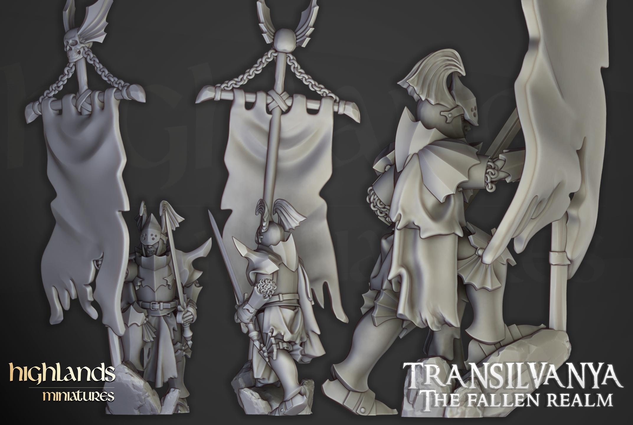 Vampire Neophytes - 10 models - in 12k- by Highlands Miniatures