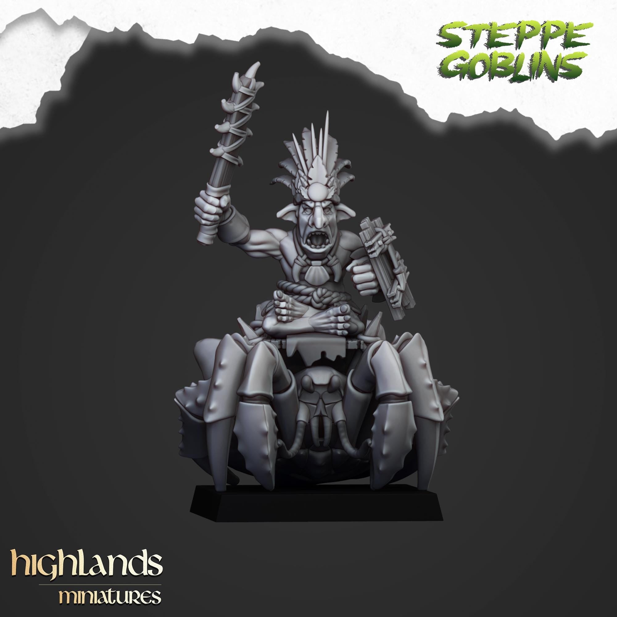 Mounted Coast Goblins  - in 12k- by Highlands Miniatures