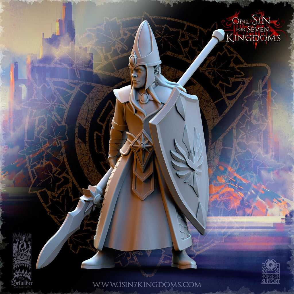 Silvermoor Elves Kingdom Militia- in 12k- by TheBeholderMiniatures
