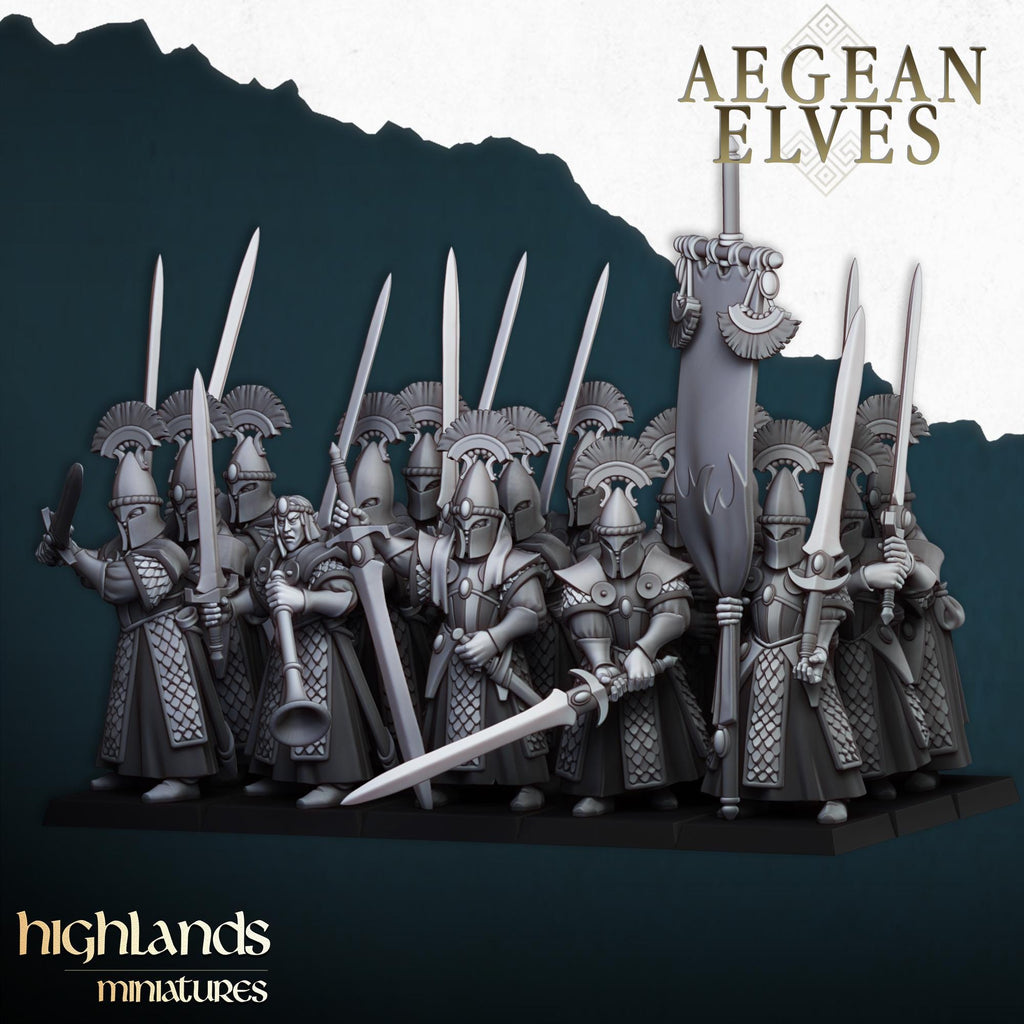 Swords of Messara   - in 12k- by Highlands Miniatures